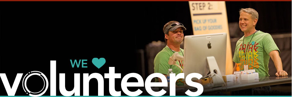 Go. Sign up. Volunteer. Drop Everything.