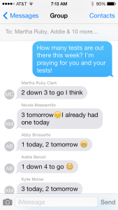 Students Group Text
