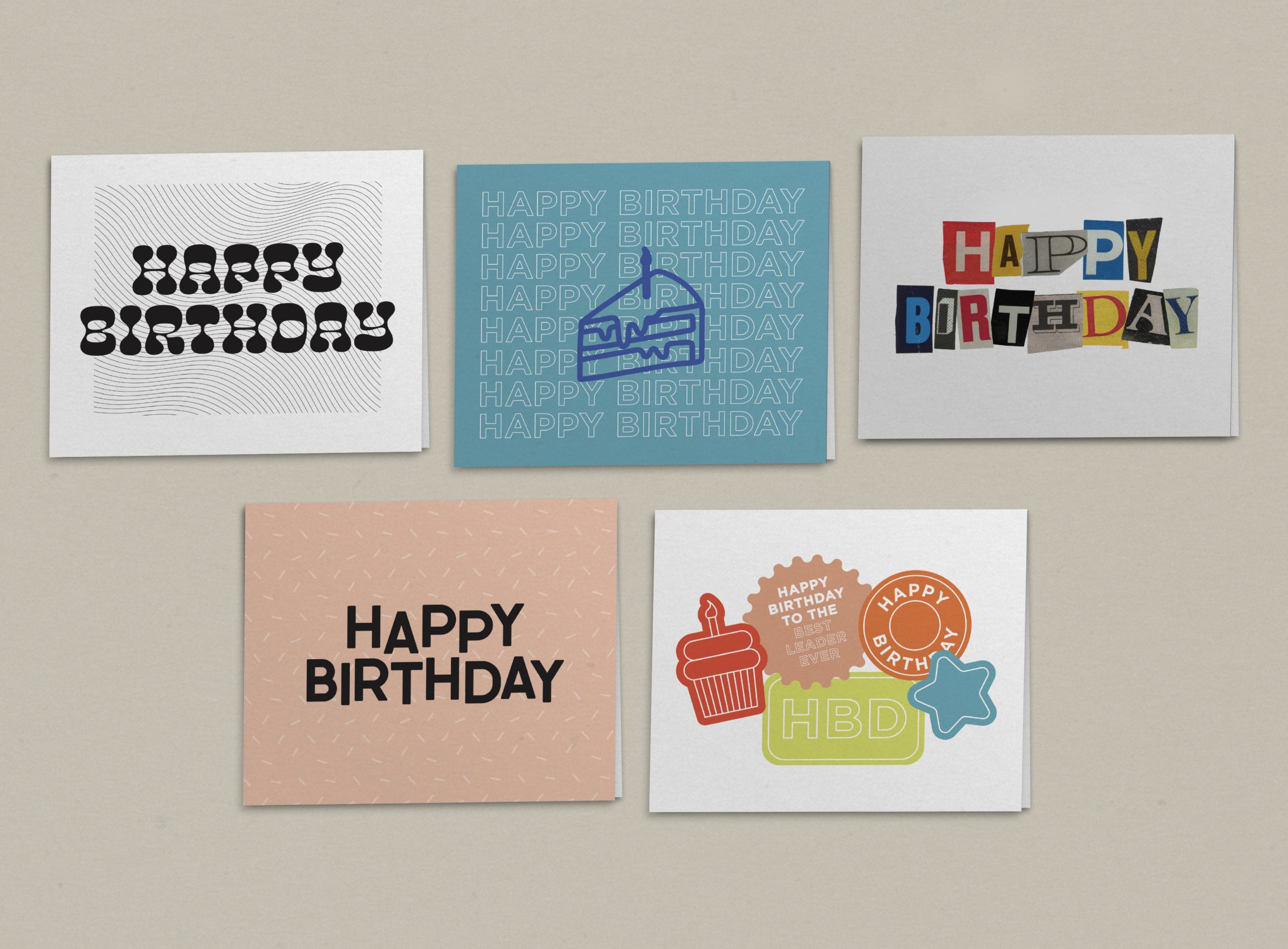 Small Group Leader Birthday Cards
