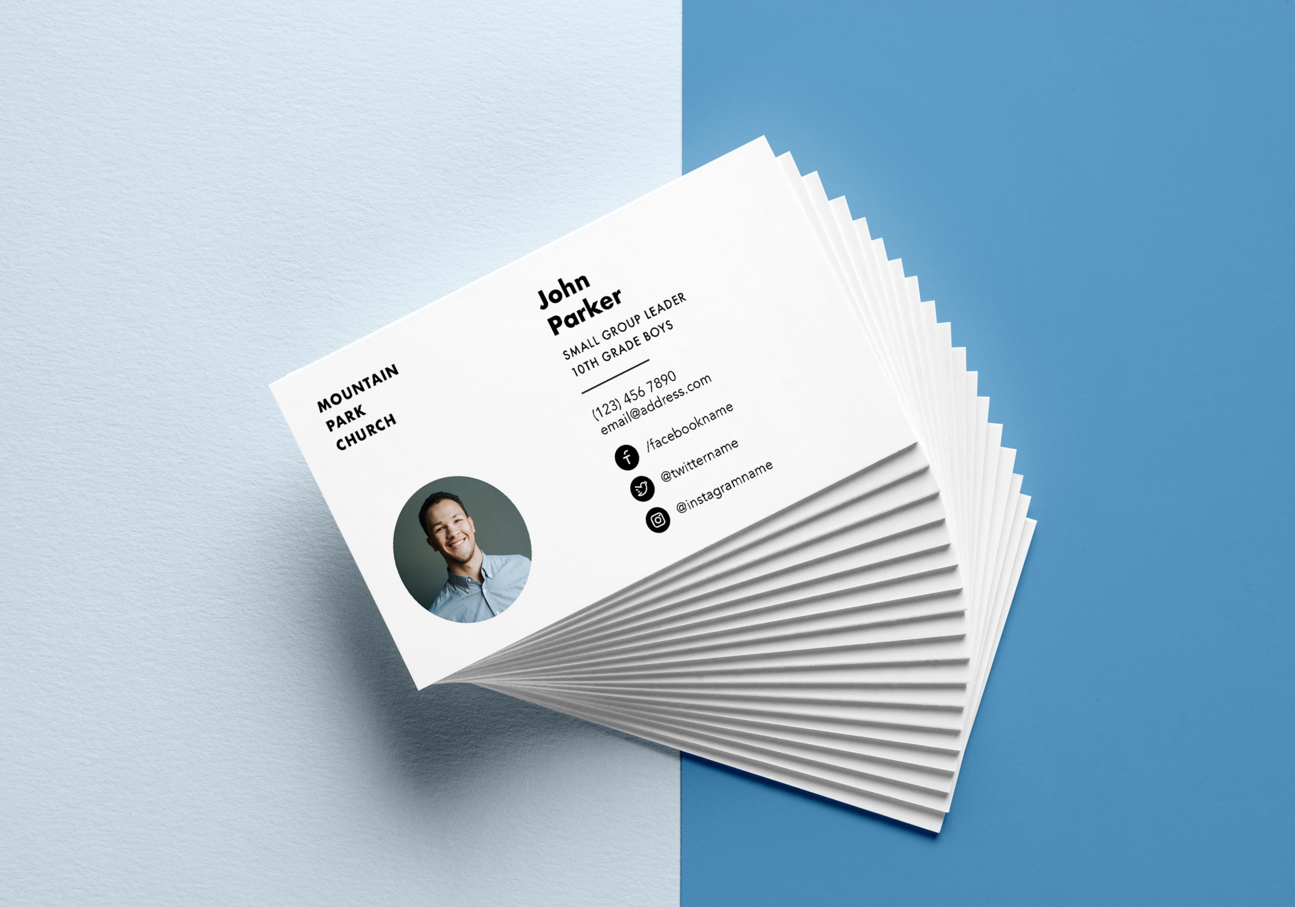 Small Group Leader Business Card