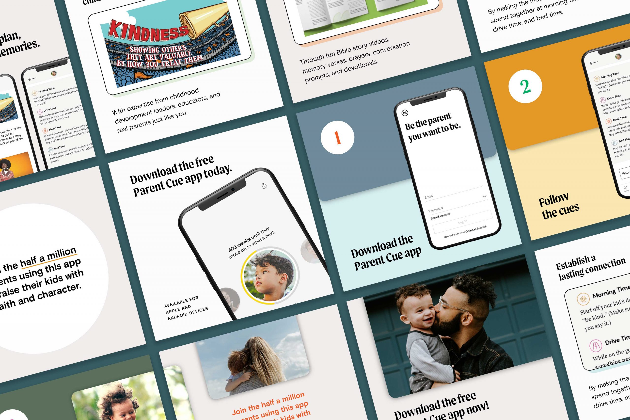 Parent Cue App Promo Kit
