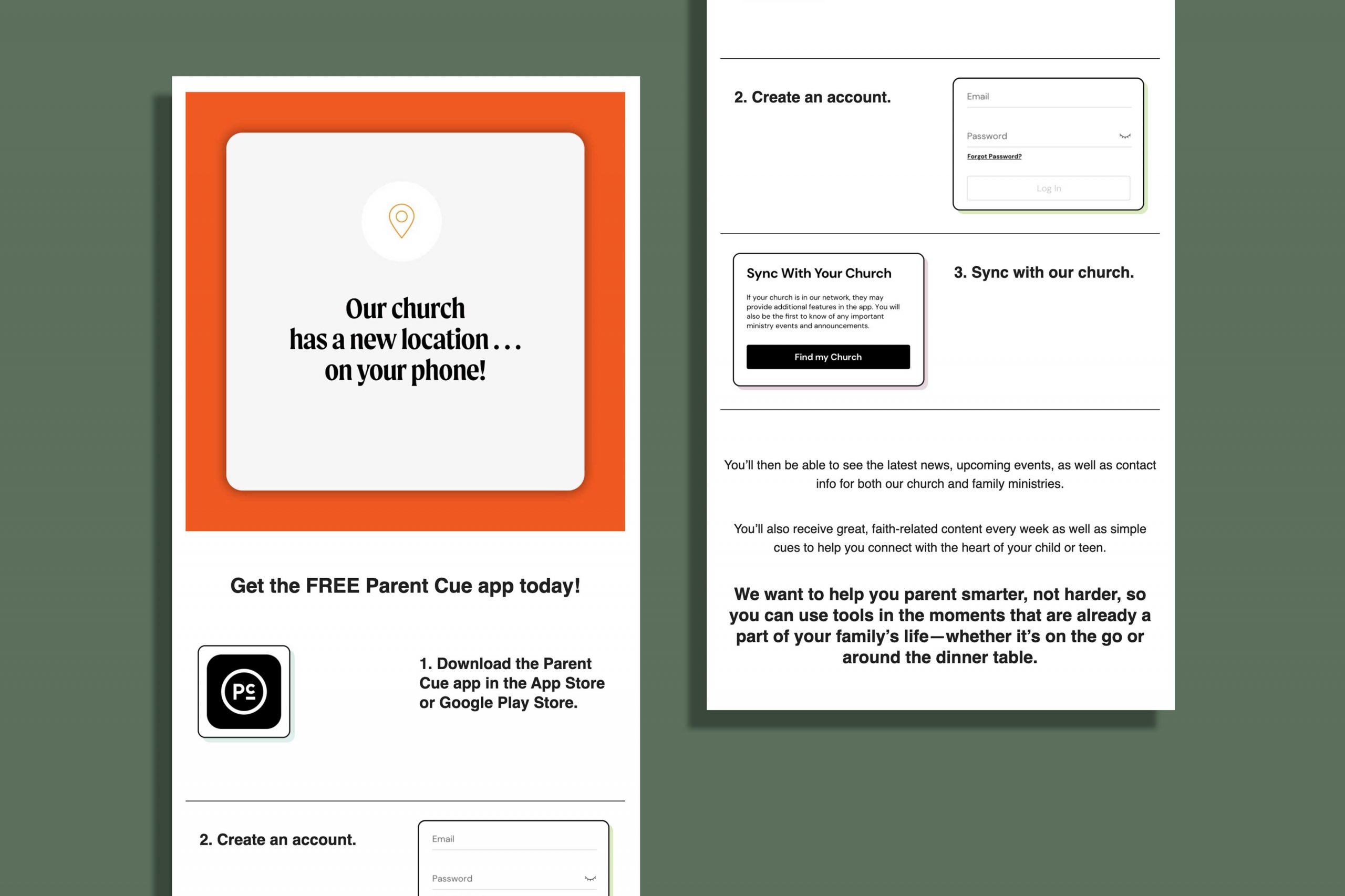 Parent Cue App Promo Kit