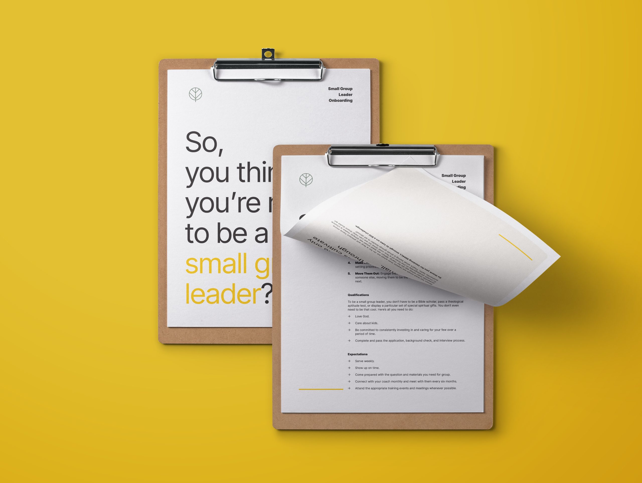 Small Group Leader Onboarding Kit