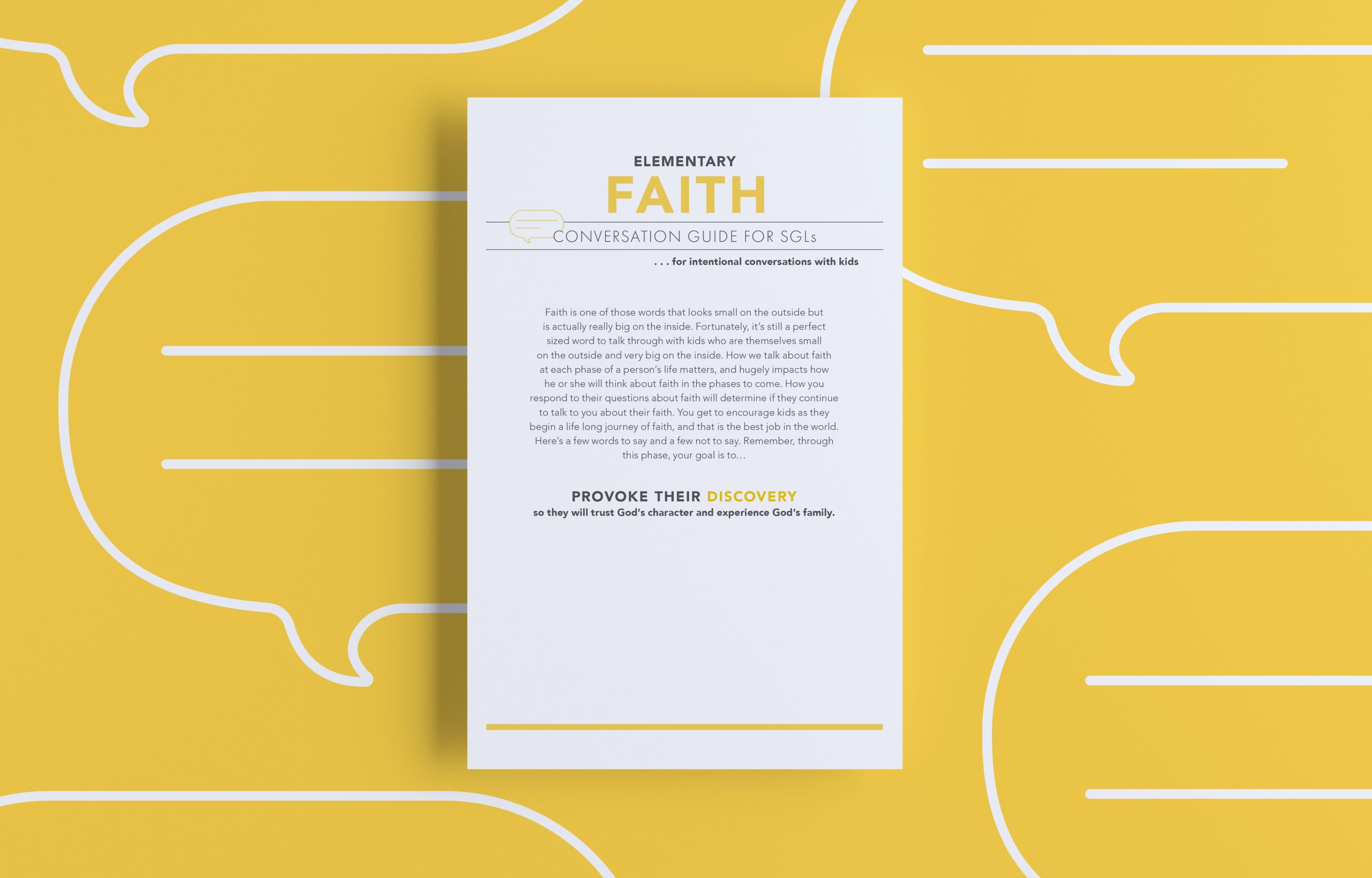 Small Group Leader Conversation Guide: Faith