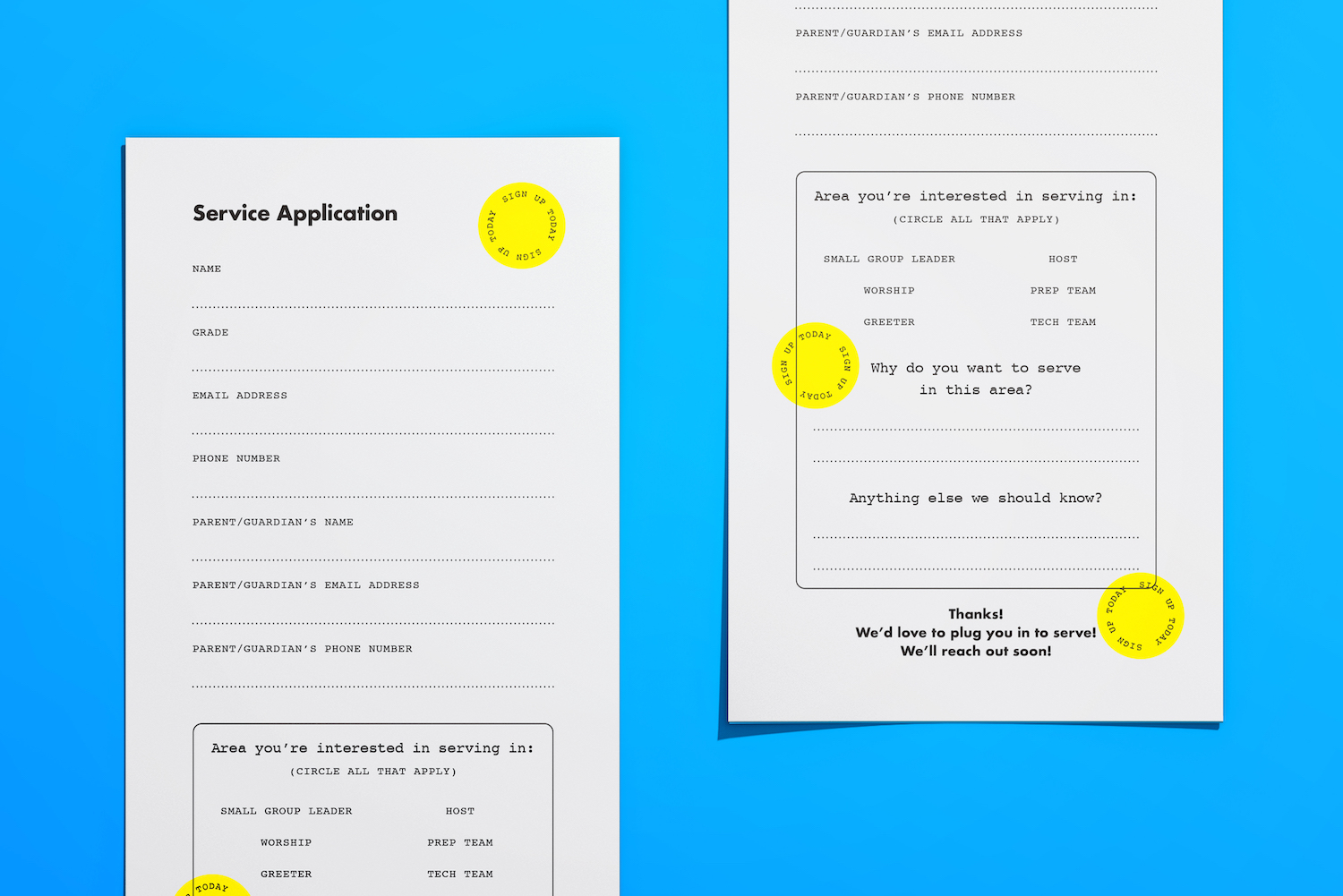 Student Service Application