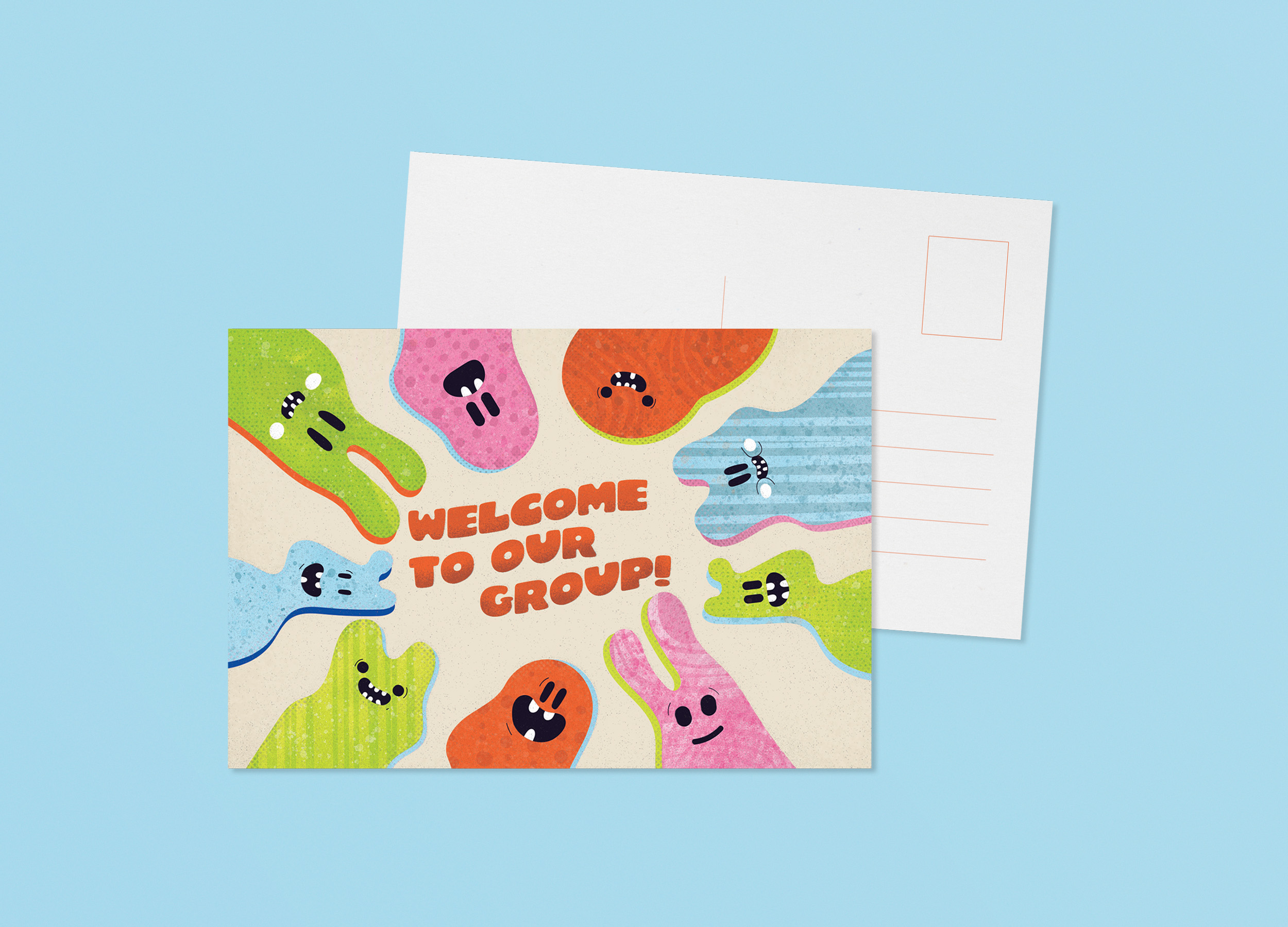 Small Group Leader to Kid Postcards
