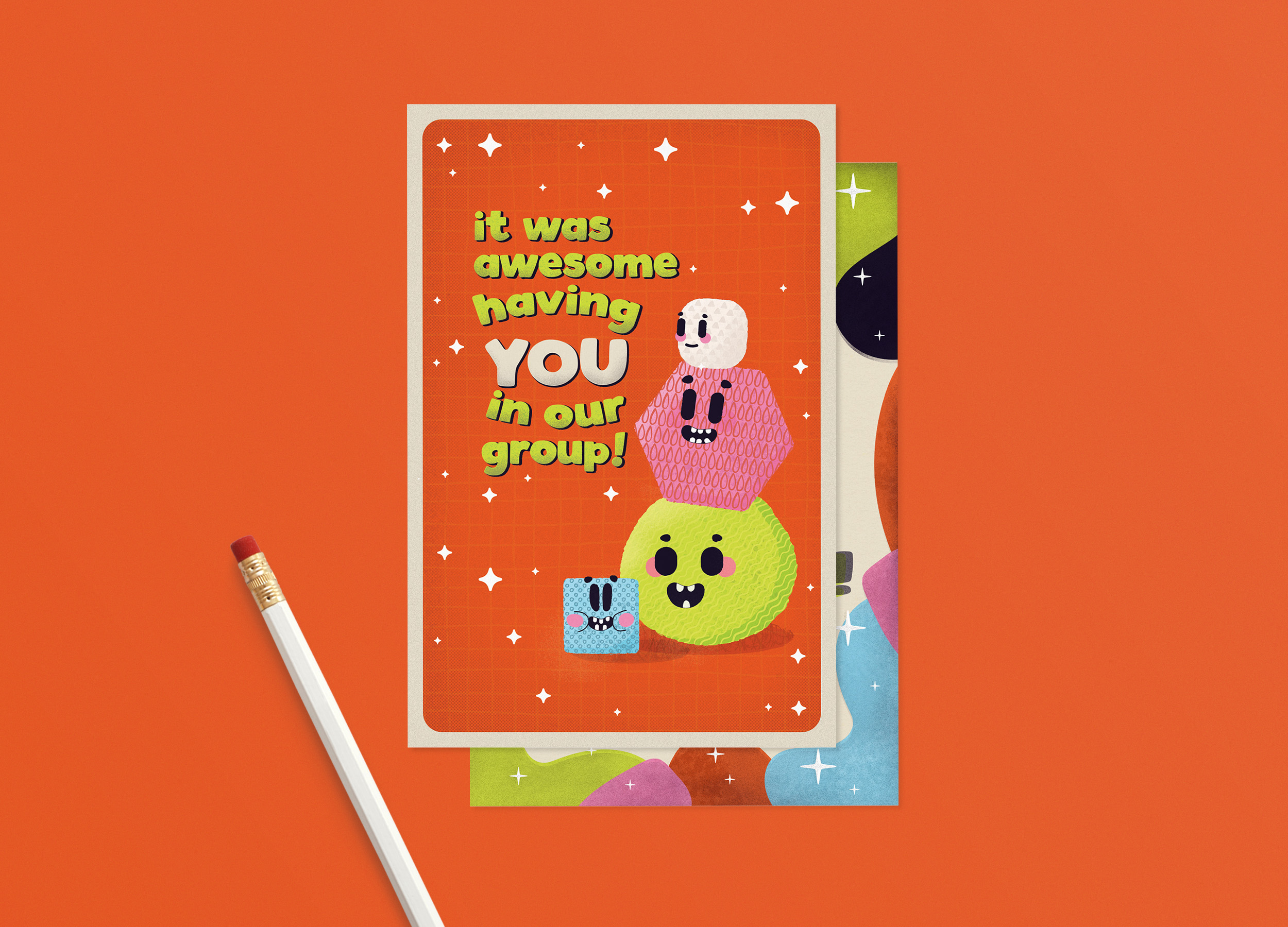 Small Group Leader to Kid Postcards