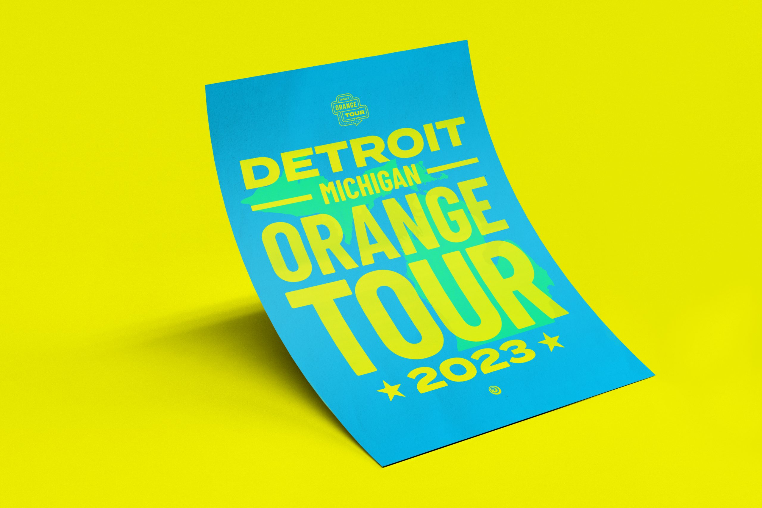 Orange Tour 2023 Graphics – September Cities