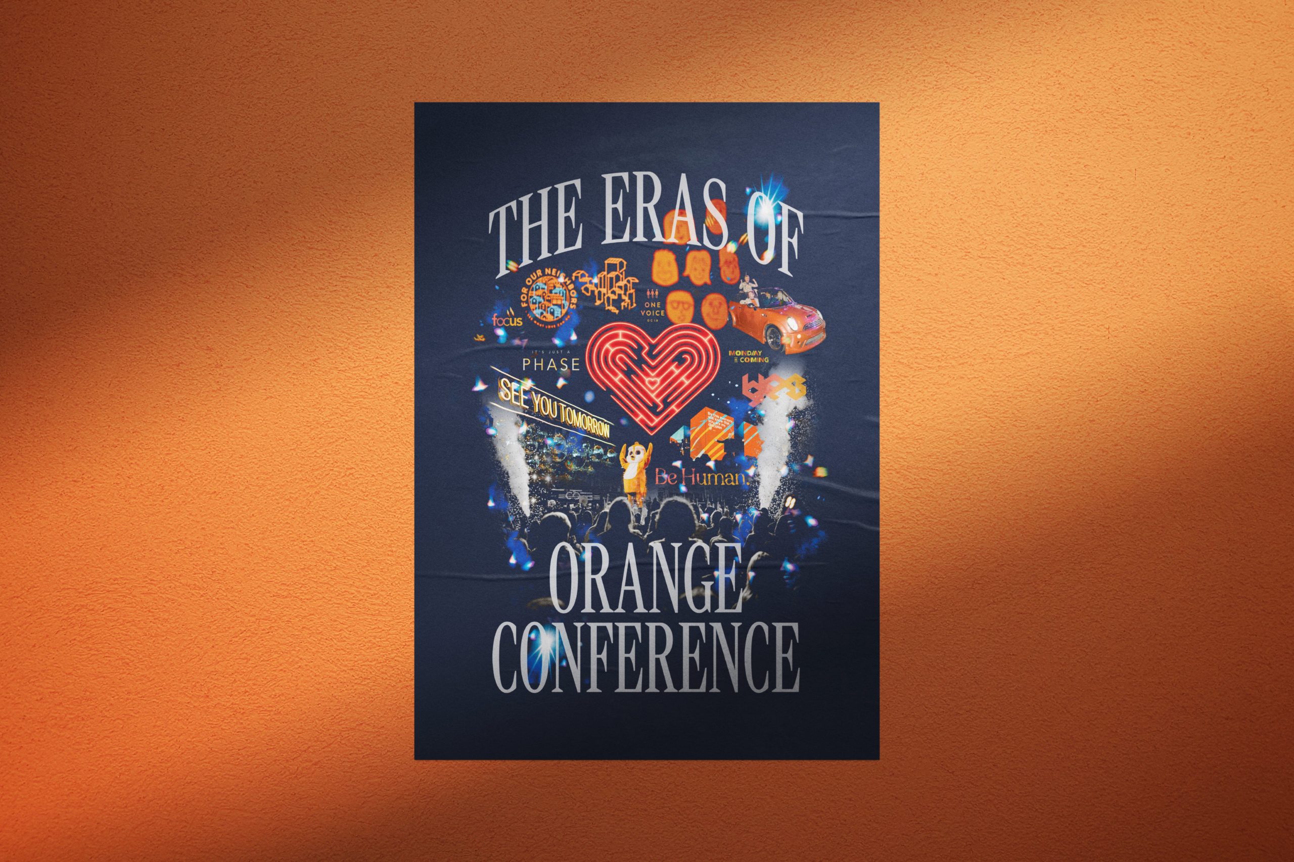 The Eras of Orange Poster