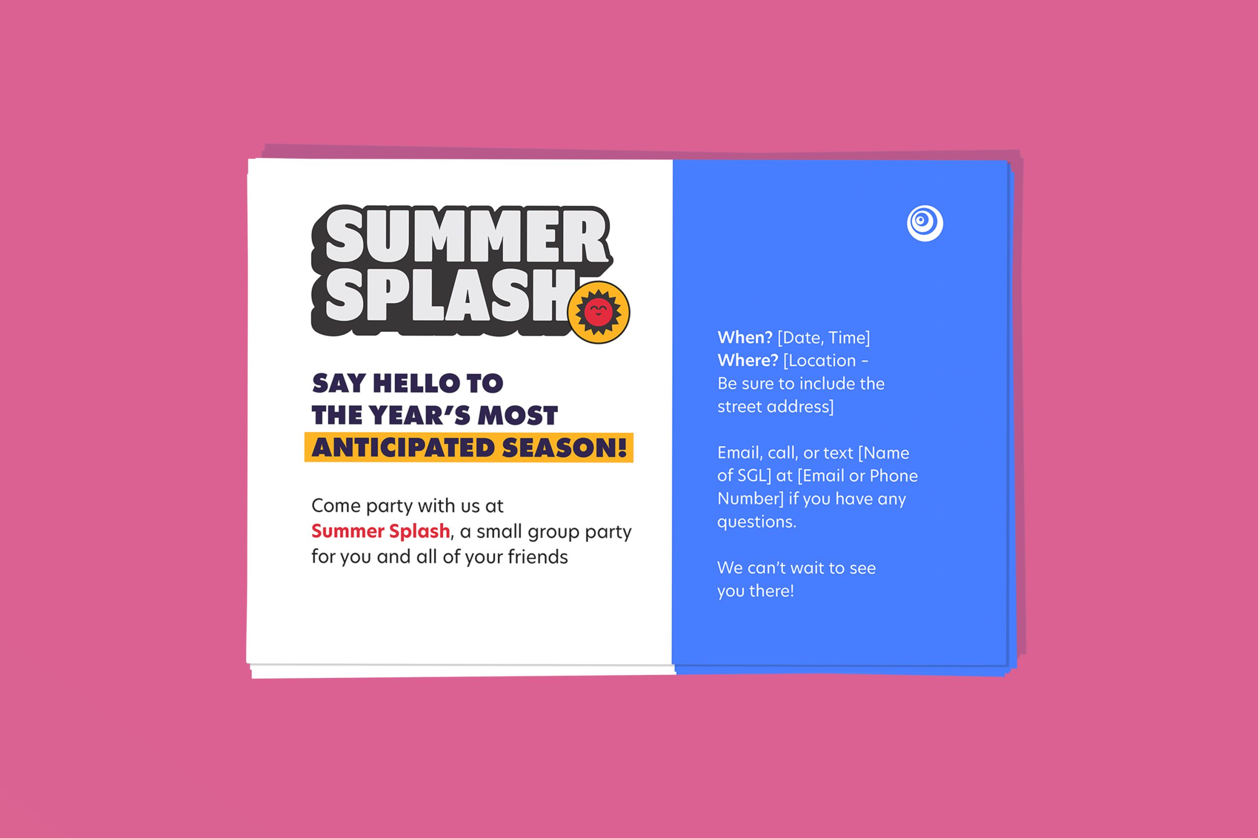 Summer SGL Party Kit